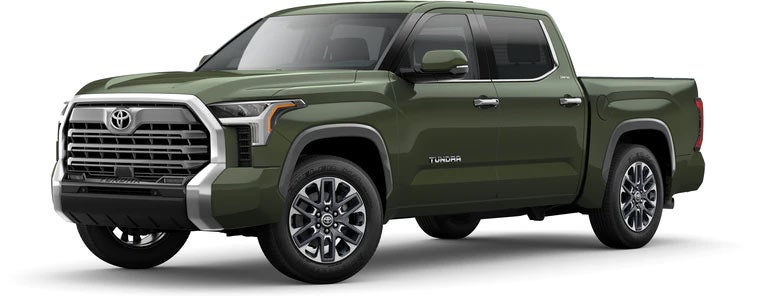 2022 Toyota Tundra Limited in Army Green | Lithia Toyota of Odessa in Odessa TX