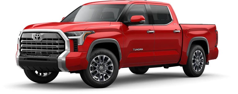 2022 Toyota Tundra Limited in Supersonic Red | Lithia Toyota of Odessa in Odessa TX