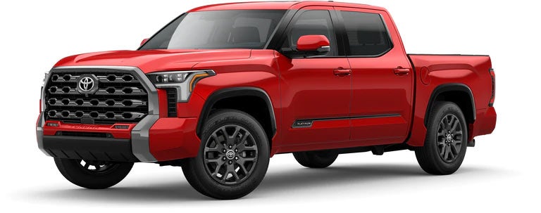 2022 Toyota Tundra in Platinum Supersonic Red | Lithia Toyota of Odessa in Odessa TX