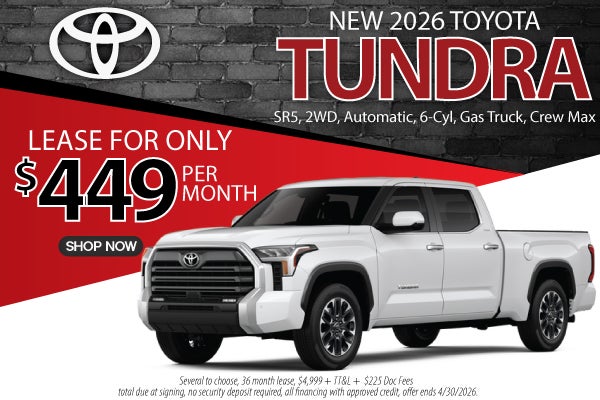 New 2026 Tundra