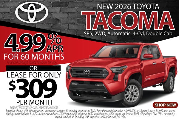 New 2026 Tacoma
