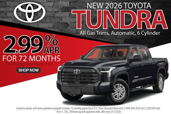 New 2026 Tundra