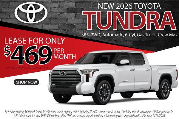 New 2026 Tundra